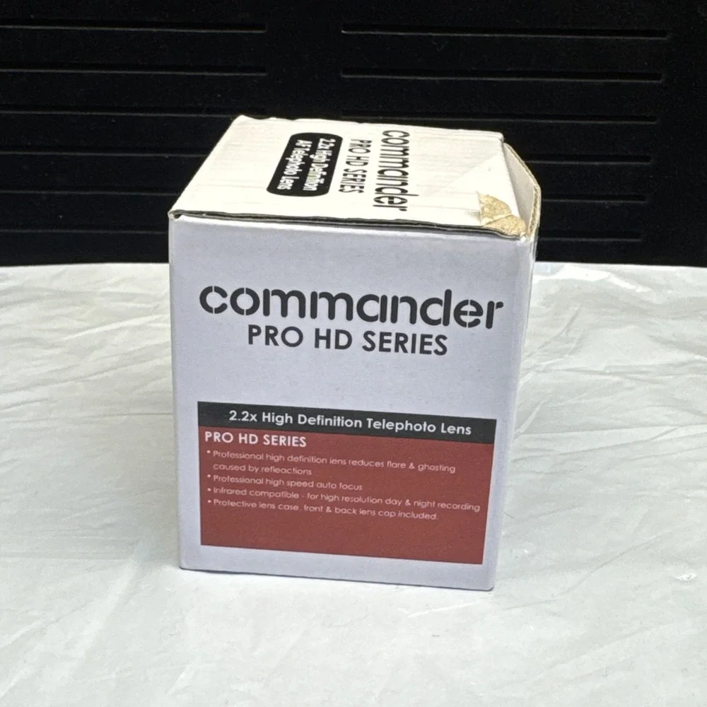 Commander‎ Pro HD Series Lens - 58M 2.2x High Definition AF Telephoto Lens New